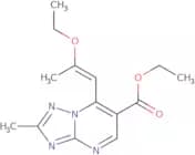 Ethyl 7-[(1E)-2-ethoxyprop-1-en-1-yl]-2-methyl[1,2,4]triazolo[1,5-a]pyrimidine-6-carboxylate