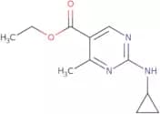 Ethyl 2-(cyclopropylamino)-4-methylpyrimidine-5-carboxylate