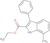 Ethyl 7-methyl-3-phenyl-1H-indole-2-carboxylate
