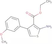 Ethyl 2-amino-4-(3-methoxyphenyl)thiophene-3-carboxylate