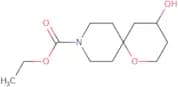 Ethyl 4-hydroxy-1-oxa-9-azaspiro[5.5]undecane-9-carboxylate
