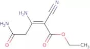 Ethyl 3,5-diamino-2-cyano-5-oxopent-2-enoate