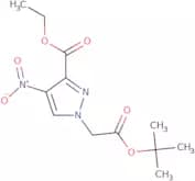 Ethyl 1-(2-tert-butoxy-2-oxoethyl)-4-nitro-1H-pyrazole-3-carboxylate