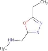 [(5-Ethyl-1,3,4-oxadiazol-2-yl)methyl]methylamine