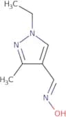 1-Ethyl-3-methyl-1H-pyrazole-4-carbaldehyde oxime