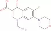 1-Ethyl-6-fluoro-7-morpholin-4-yl-4-oxo-1,4-dihydroquinoline-3-carboxylic acid