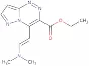 Ethyl 4-[(E)-2-(dimethylamino)vinyl]pyrazolo[5,1-c][1,2,4]triazine-3-carboxylate