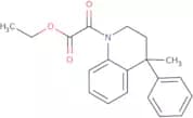 Ethyl (4-methyl-4-phenyl-3,4-dihydroquinolin-1(2H)-yl)(oxo)acetate