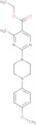 Ethyl 2-[4-(4-methoxyphenyl)piperazin-1-yl]-4-methylpyrimidine-5-carboxylate