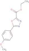 Ethyl 5-(4-methoxyphenyl)-1,3,4-oxadiazole-2-carboxylate