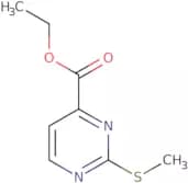 Ethyl 2-(methylthio)pyrimidine-4-carboxylate