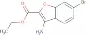 Ethyl 3-amino-6-bromobenzofuran-2-carboxylate