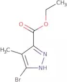 Ethyl 3-bromo-4-methyl-1H-pyrazole-5-carboxylate