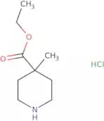 Ethyl 4-methylpiperidine-4-carboxylate hydrochloride