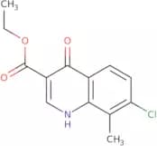 Ethyl 7-chloro-4-hydroxy-8-methylquinoline-3-carboxylate
