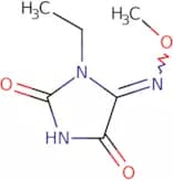 1-Ethylimidazolidine-2,4,5-trione5-(o-methyloxime)