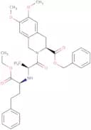 (S)-2-[(S)-2-((S)-1-Ethoxycarbonyl-3-phenylpropylamino)propionyl]-6,7-dimethoxy-1,2,3,4-tetrahydro…