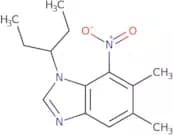 1-(1-Ethylpropyl)-5,6-dimethyl-7-nitro-1H-benzimidazole
