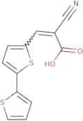 (2E)-3-[2,2'-Bithiophen]-5-yl-2-cyano-2-propenoic acid