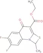 Ethyl 6,7-difluoro-1-methyl-4-oxo-4H-[1,3]thiazeto[3,2-a]quinoline-3-carboxylate