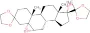 (5a,6a)-Epoxy-17a-hydroxy-pregnane-3,20-dione-3,20-bis(ethyleneketal)