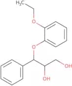 (2RS,3RS)-3-(2-Ethoxyphenoxy)-1,2-dihydroxy-3-phenylpropane