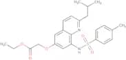 Ethyl 2-(2-isobutyl-6-quinolyloxy-8-p-toluenesulfonamido)acetate