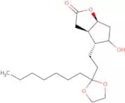 (3aR,4R,5R,6aS)-4-[3-(Ethyleneketal)decanyl]hexahydro-5-hydroxy-2H-cyclopenta[b]furan-2-one