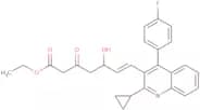 Ethyl(E)-7-[2-cyclopropyl-4-(4-flurophenyl)-3-quinolinyl]-5-hydroxy-3-oxo-6-heptenoate