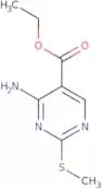 Ethyl 4-amino-2-(methylthio)pyrimidin-5-carboxylate