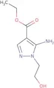 Ethyl 5-amino-1-(2-hydroxyethyl)pyrazole-4-carboxylate