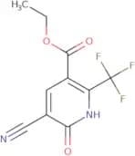 Ethyl 5-cyano-2-(trifluoromethyl)-6-hydroxypyridine-3-carboxylate