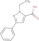 1-Ethyl-3-phenyl-1H-pyrazole-5-carboxylic acid