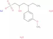 N-Ethyl-N-(2-hydroxy-3-sulfopropyl)-3-methoxyaniline sodium salt dihydrate