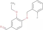 3-Ethoxy-4-[(2-Fluorobenzyl)Oxy]Benzaldehyde