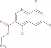 Ethyl 4-chloro-6,8-difluoro-3-quinolinecarboxylate