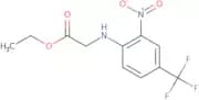 Ethyl N-[2-nitro-4-(trifluoromethyl)phenyl]glycinate