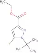 Ethyl-1-tert-butyl-5-fluoro-1H-pyrazole-3-carboxylate