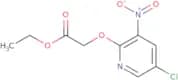 Ethyl 2-[(5-chloro-3-nitropyridin-2-yl)oxy]acetate