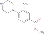 Methyl 5-methyl-6-(piperazin-1-yl)nicotinate