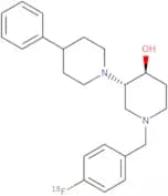 trans-(+)-1'-((4-(Fluoro-18F)Phenyl)Methyl)-4-Phenyl-(1,3'-Bipiperidin)-4'-Ol