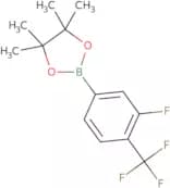 2-[3-Fluoro-4-(Trifluoromethyl)Phenyl]-4,4,5,5-Tetramethyl-1,3,2-Dioxaborolane