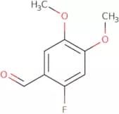 6-Fluoroveratraldehyde