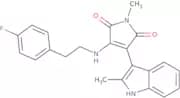 3-[[2-(4-Fluorophenyl)ethyl]amino]-1-methyl-4-(2-methyl-1H-indol-3-yl)-1H-pyrrole-2,5-dione