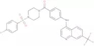 [4-(4-Fluorophenyl)Sulfonylpiperazin-1-Yl]-[4-[[7-(Trifluoromethyl)Quinolin-4-Yl]Amino]Phenyl]Meth…