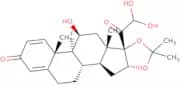 (11β,16α)-9-Fluoro-11,21,21-trihydroxy-16,17-[(1-methylethylidene)bis(oxy)] pregna-1,4-diene-3,20-…