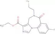 8-Fluoro-5-((2-Fluoro-18F)Ethyl)-5,6-Dihydro-6-Oxo-4H-Imidazo(1,5-a)(1,4)Benzodiazepine-3-Carboxyl…