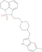 1-(2-(4-((5-Fluoro-1H-Indol-3-Yl)Methyl)-1-Piperidinyl)Ethyl)-5,6-Dihydro-1H,4H-1,2,5-Thiadiazolo(…