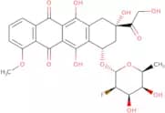 (7S,9S)-7-[(2R,3R,4R,5S,6S)-3-Fluoro-4,5-Dihydroxy-6-Methyloxan-2-Yl]Oxy-6,9,11-Trihydroxy-9-(2-Hy…