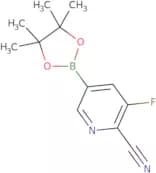 3-fluoro-5-(4,4,5,5-tetramethyl-1,3,2-dioxaborolan-2-yl)pyridinecarbonitrile